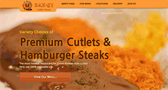 Desktop Screenshot of daejifood.com